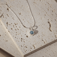 Collar Aguamarina escenario