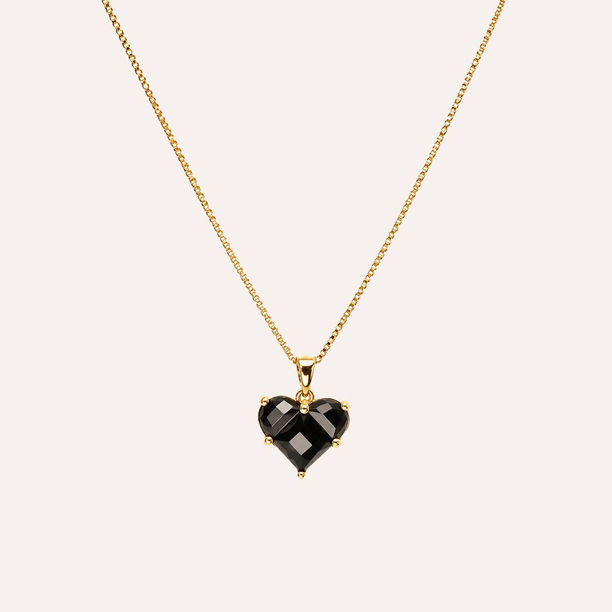 Collar Amor Profundo baño oro