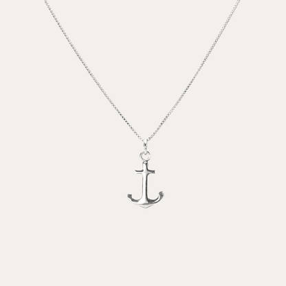 Collar Ancla plata 925