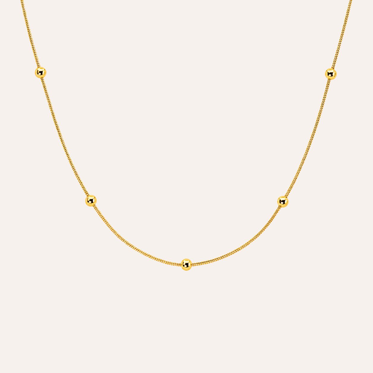 Collar Cassia Baño Oro