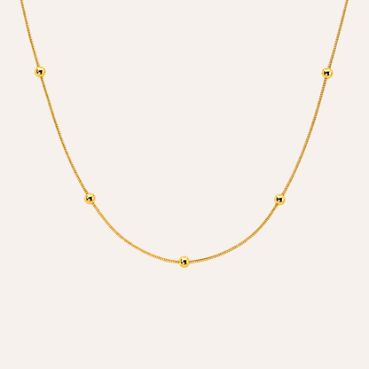 Collar Cassia Baño Oro