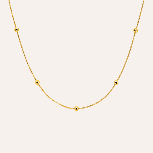 Collar Cassia Baño Oro