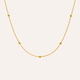 Collar Cassia Baño Oro