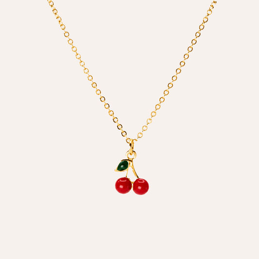 Collar Cereza mini