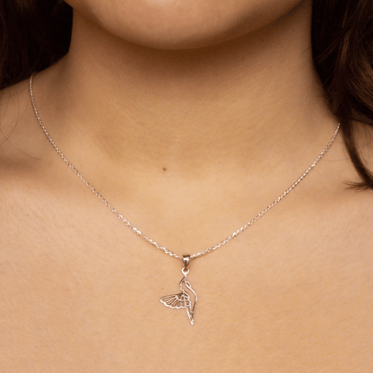 Collar Colibri de luz modelo