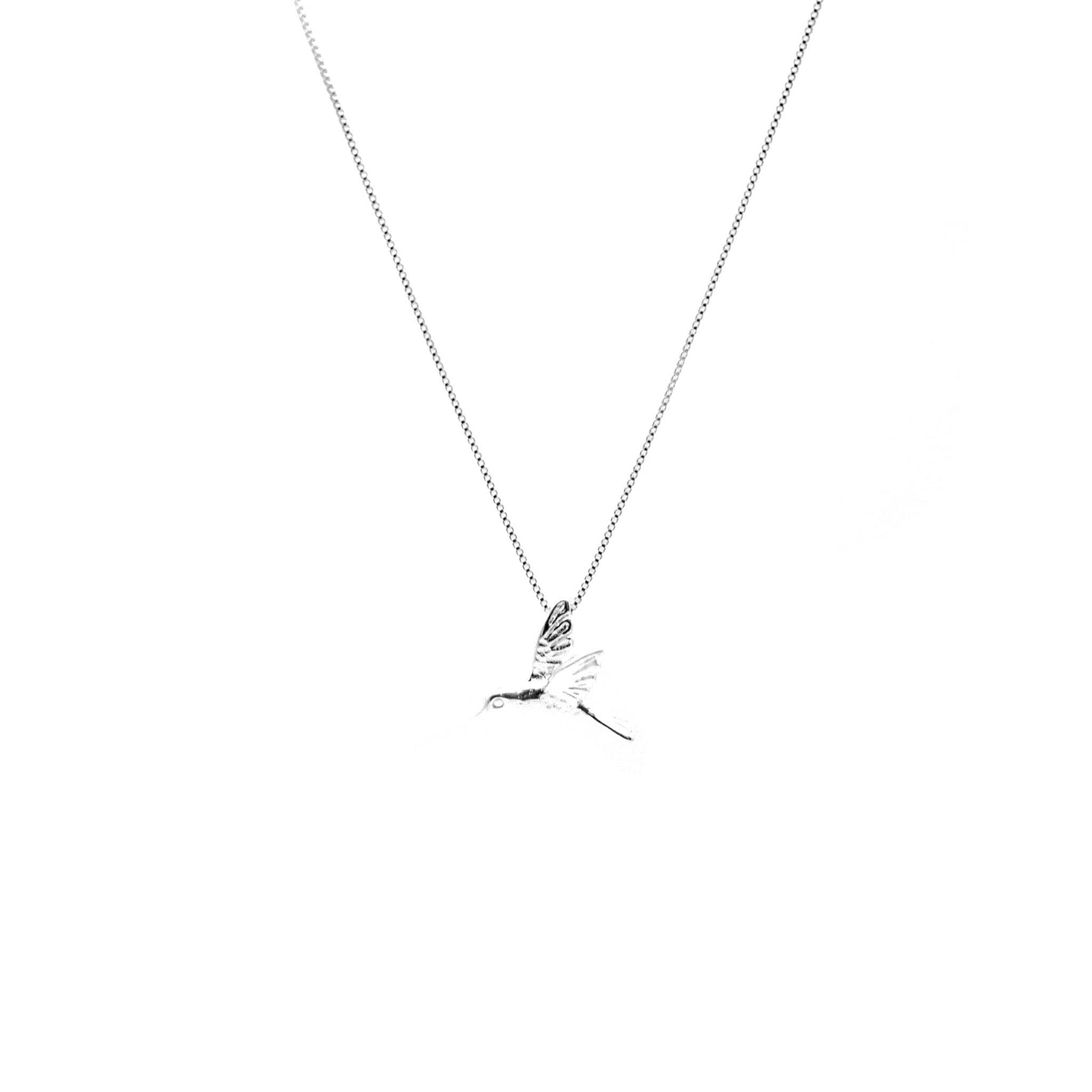 Collar Colibri en Vuelo Plata 925