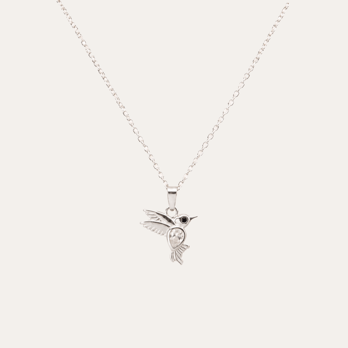 Collar Colibri zoe plata 925