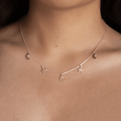 Collar Constelación Lunar modelo