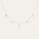 Collar constelacion lunar plata925