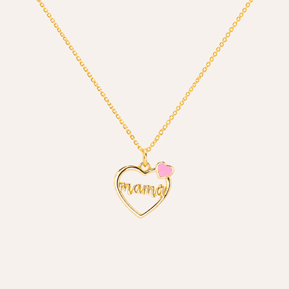 Collar Corazon Mama