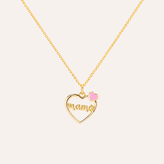 Collar Corazon Mama