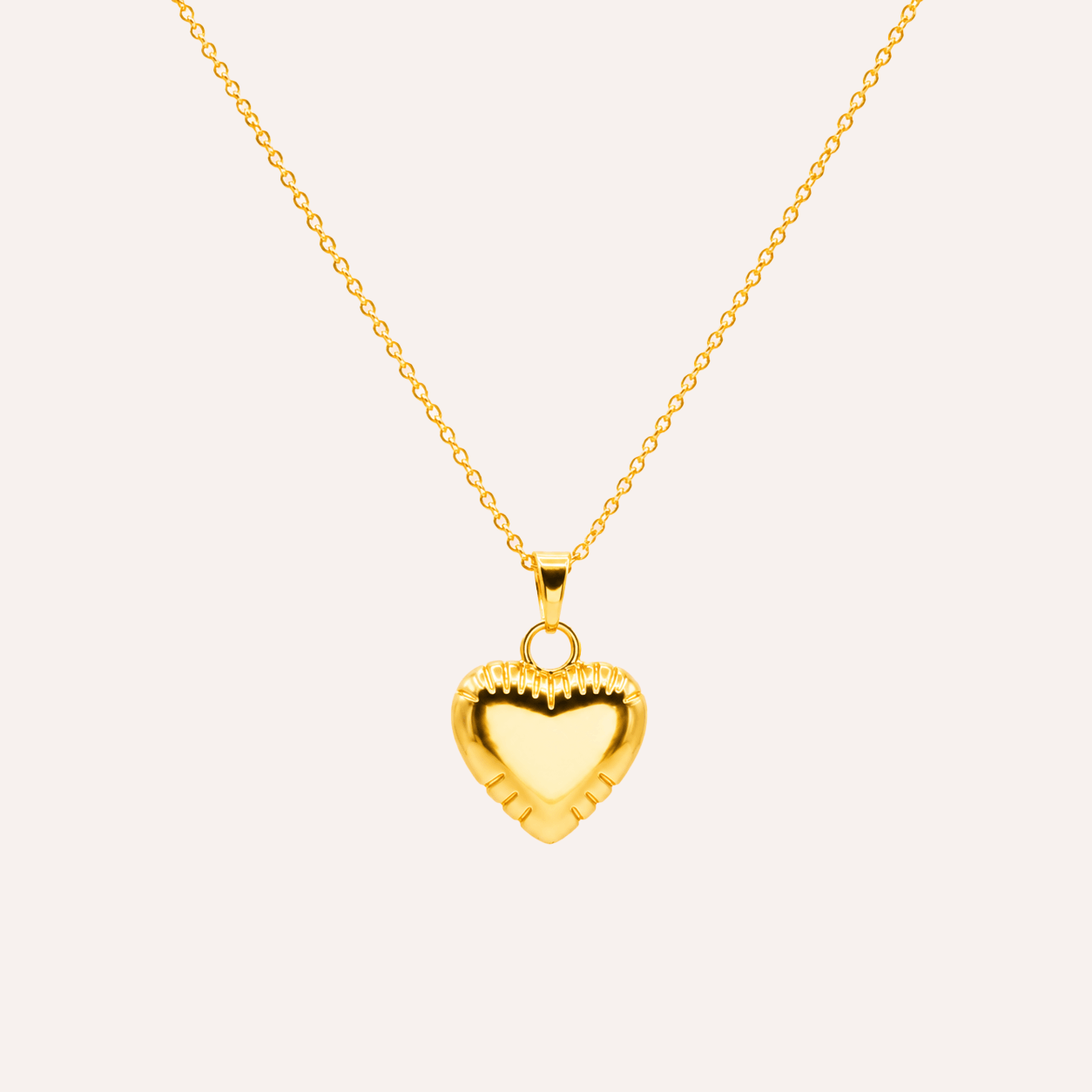 Collar Corazón Reversible