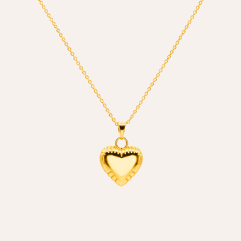 Collar Corazón Reversible