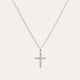 Collar Cruz Adira plata 925