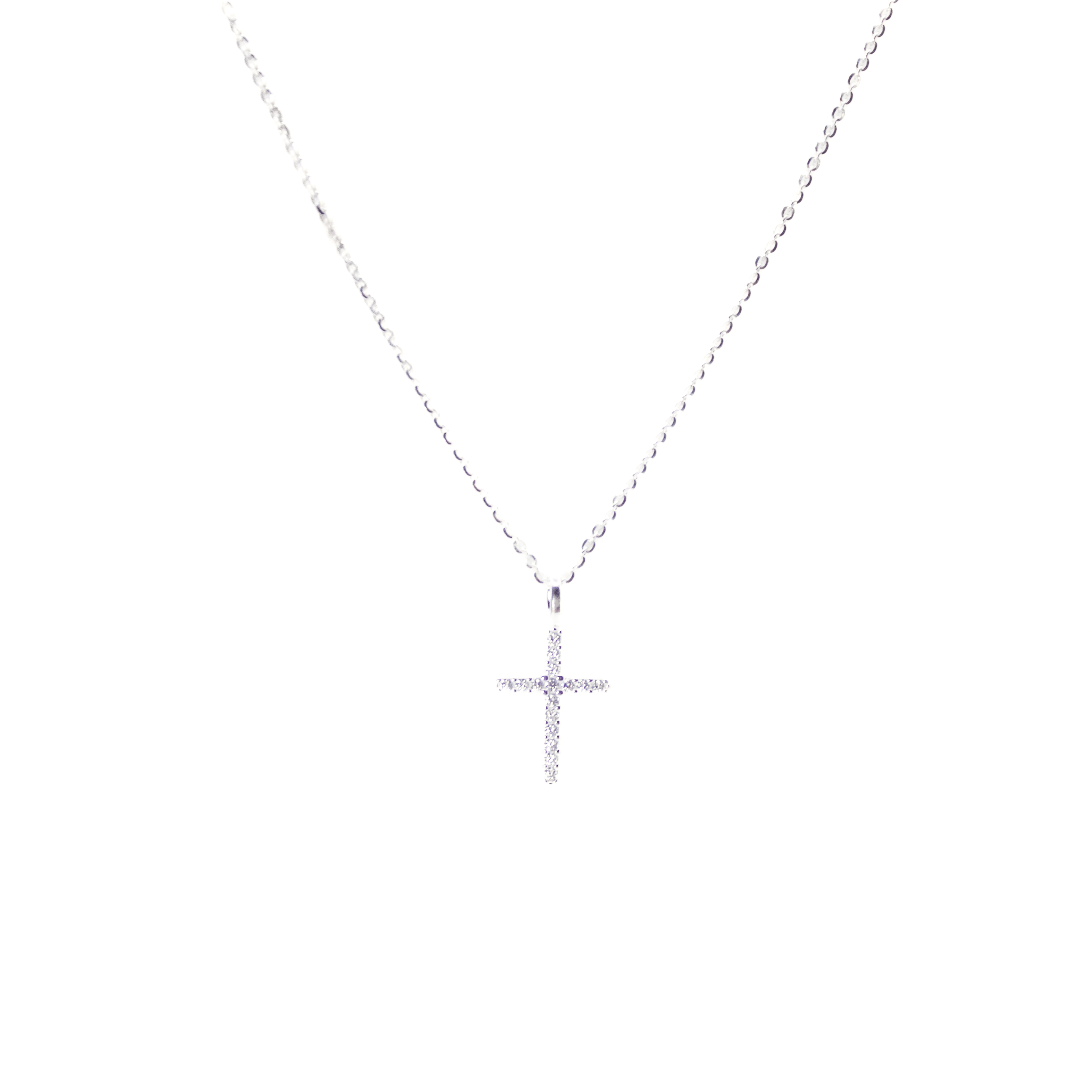 Collar cruz adira plata 925