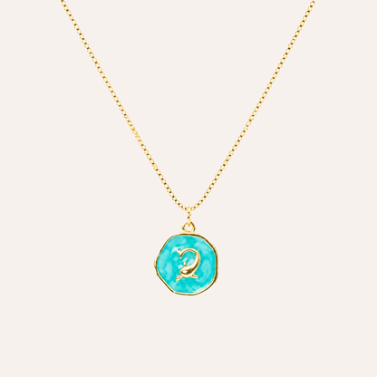 Collar Delfin Oceanico bano oro