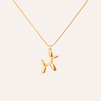 Collar Dog Baño oro