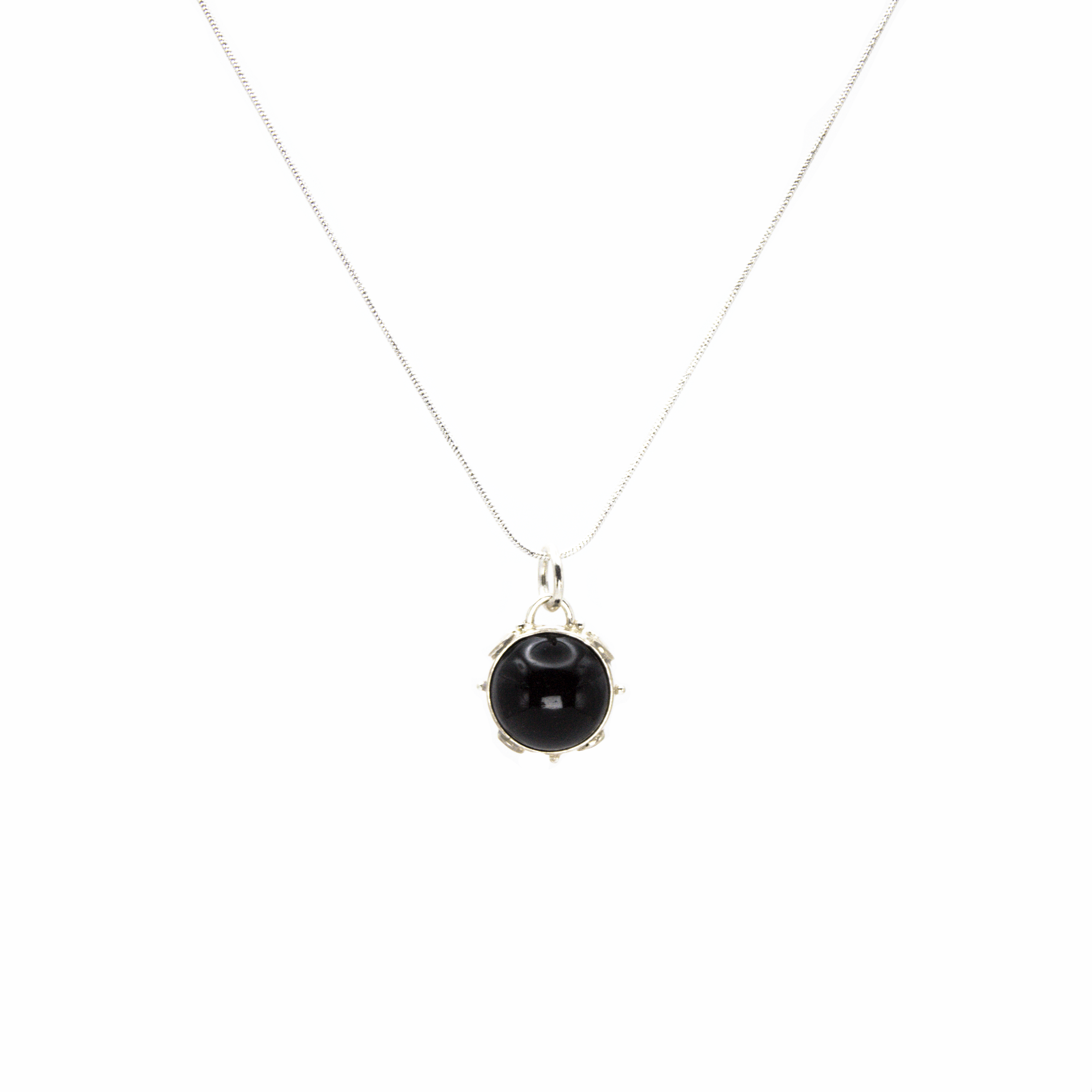 Collar Esfera Universo Plata 925