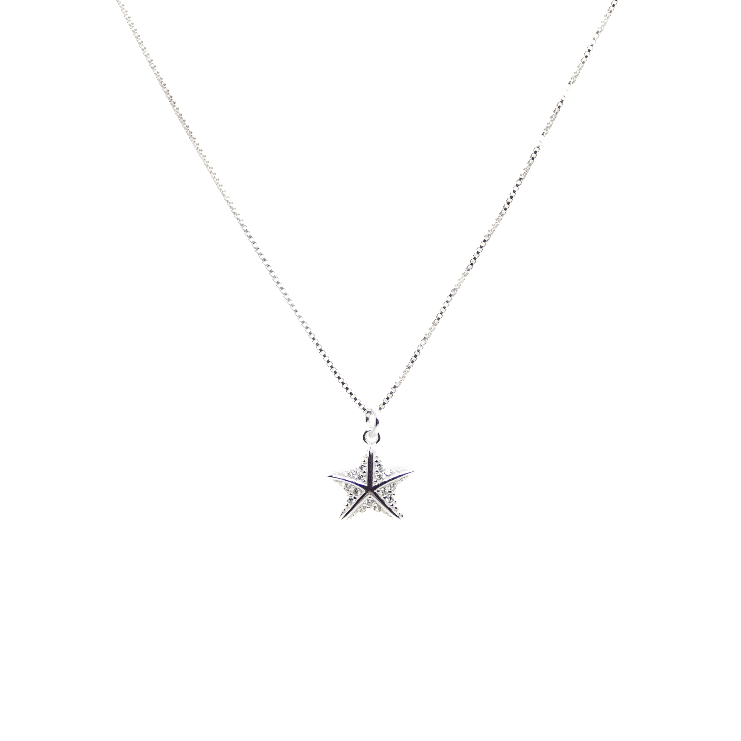 Collar Estrella Marina plata 925