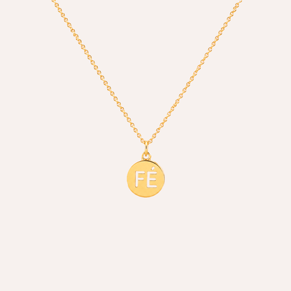 Collar Fe Baño Oro