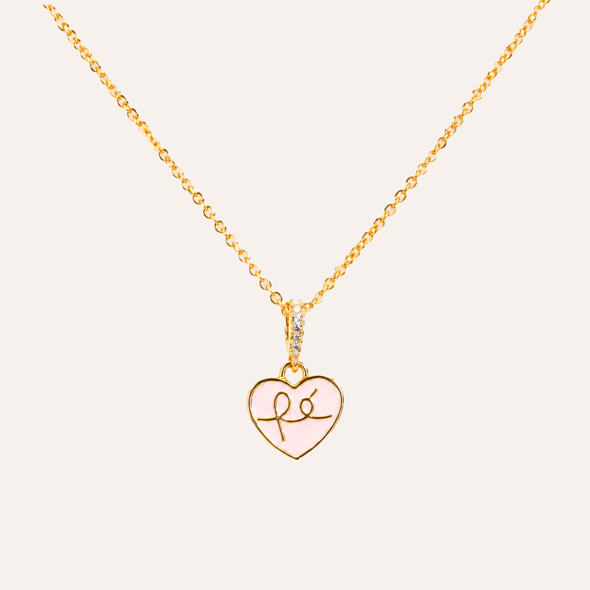 Collar Fe Belen Bano Oro