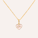 Collar Fe Belen Bano Oro