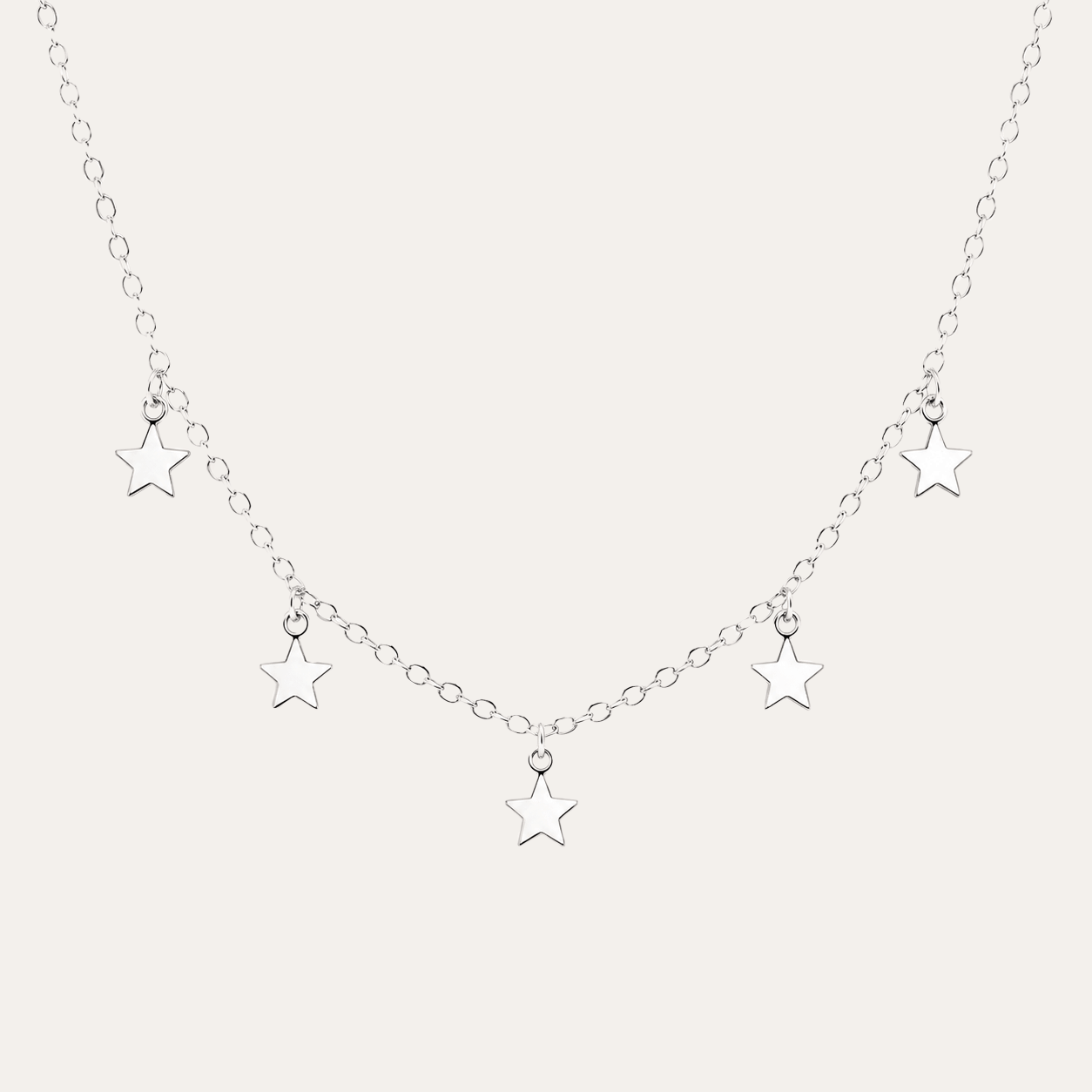 collar galaxia plata 925