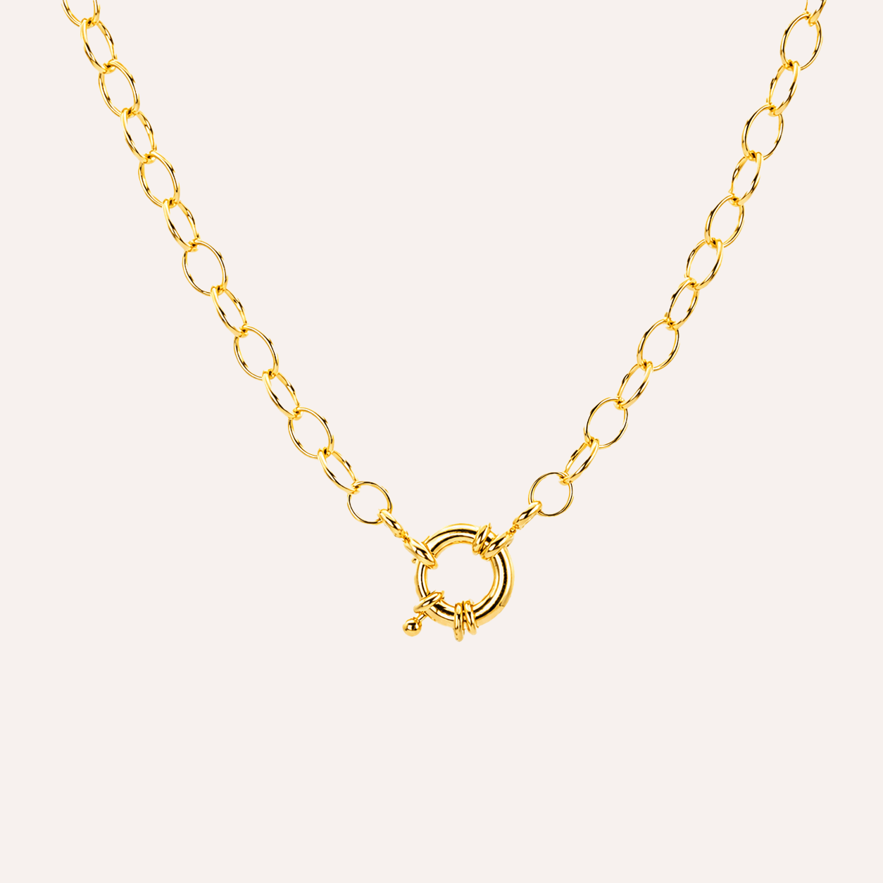 Collar Ginebra Baño Oro