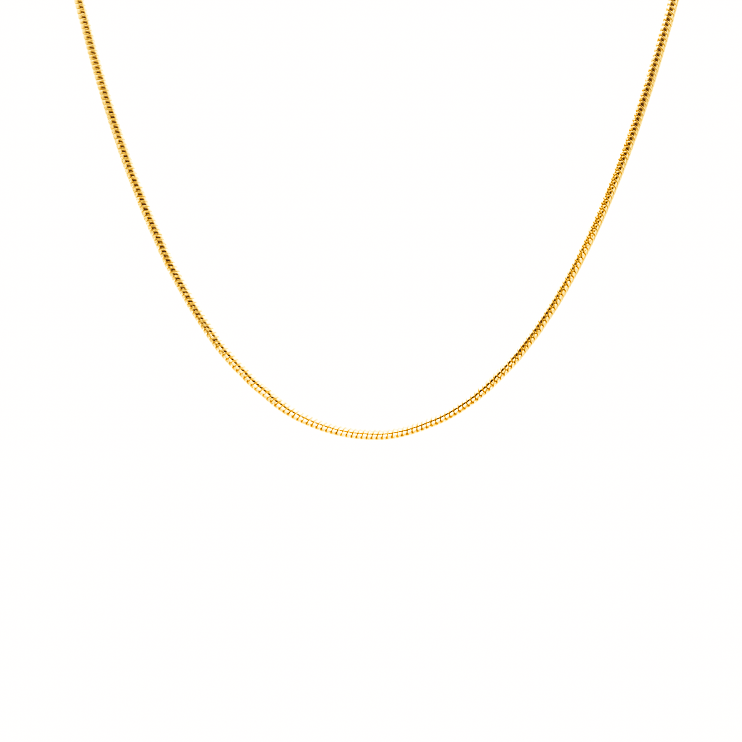 Collares con Baño en Oro 18k