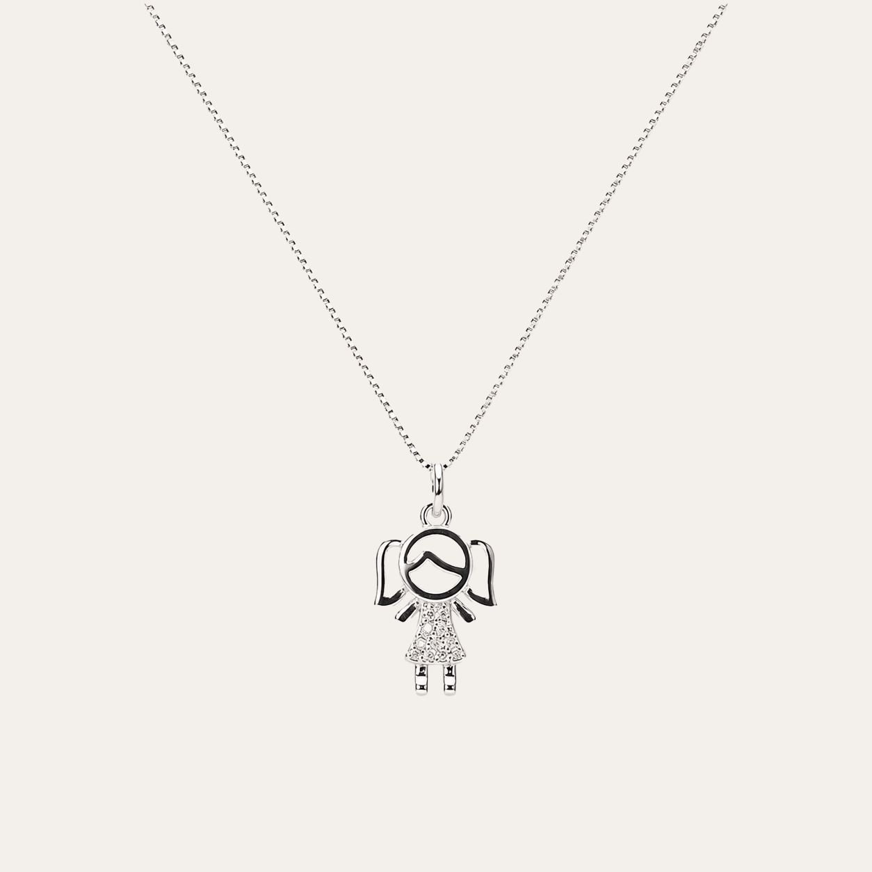 Collar hija plata 925