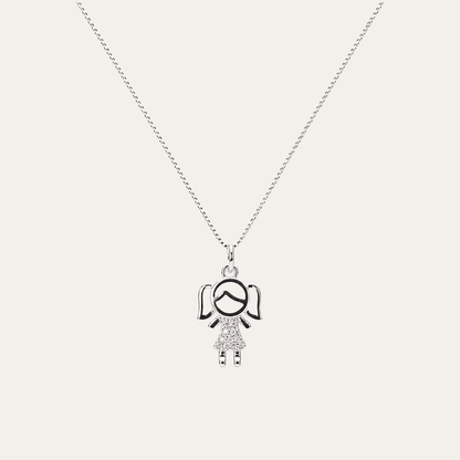Collar hija plata 925