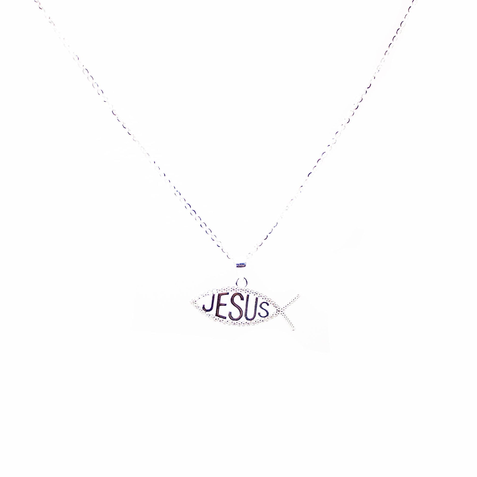 Collar Ichtus Plata 925