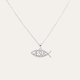 Collar Ichtus plata 925