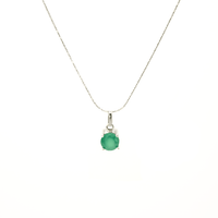 Collar Ilia Onix Plata 950
