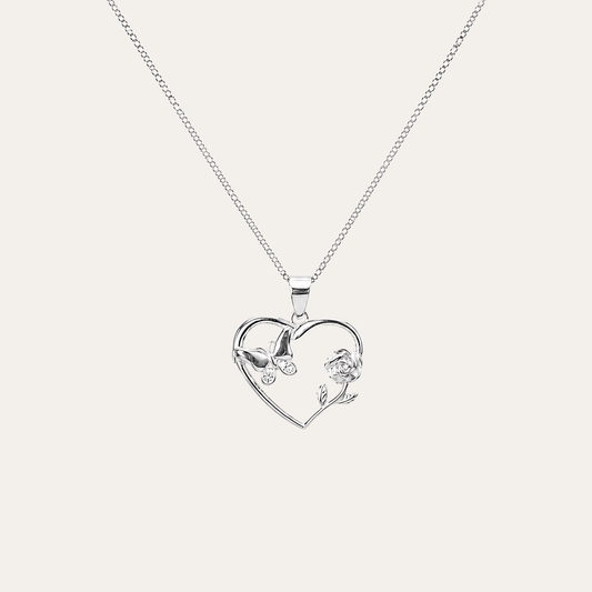 Collar Jardin de Amor plata 925