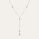 Collar Lluvia de estrellas plata925