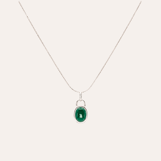 Collar Lux Terra Onix Verde