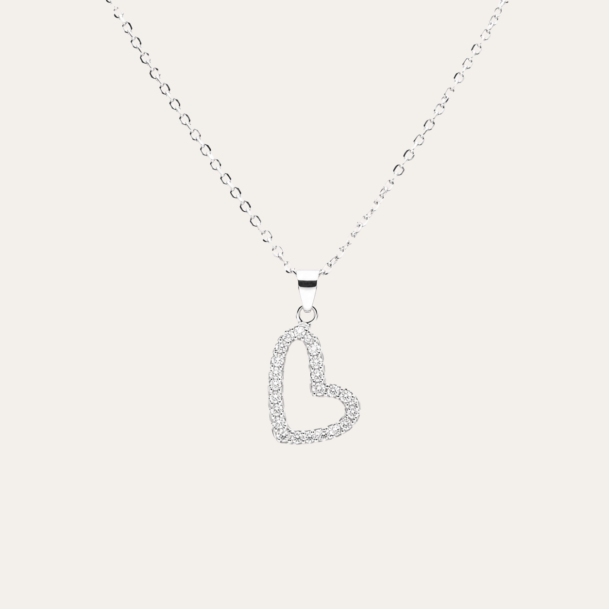 Collar Mon amour plata 925