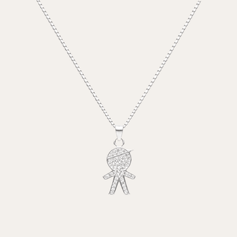 Collar Nino plata 925