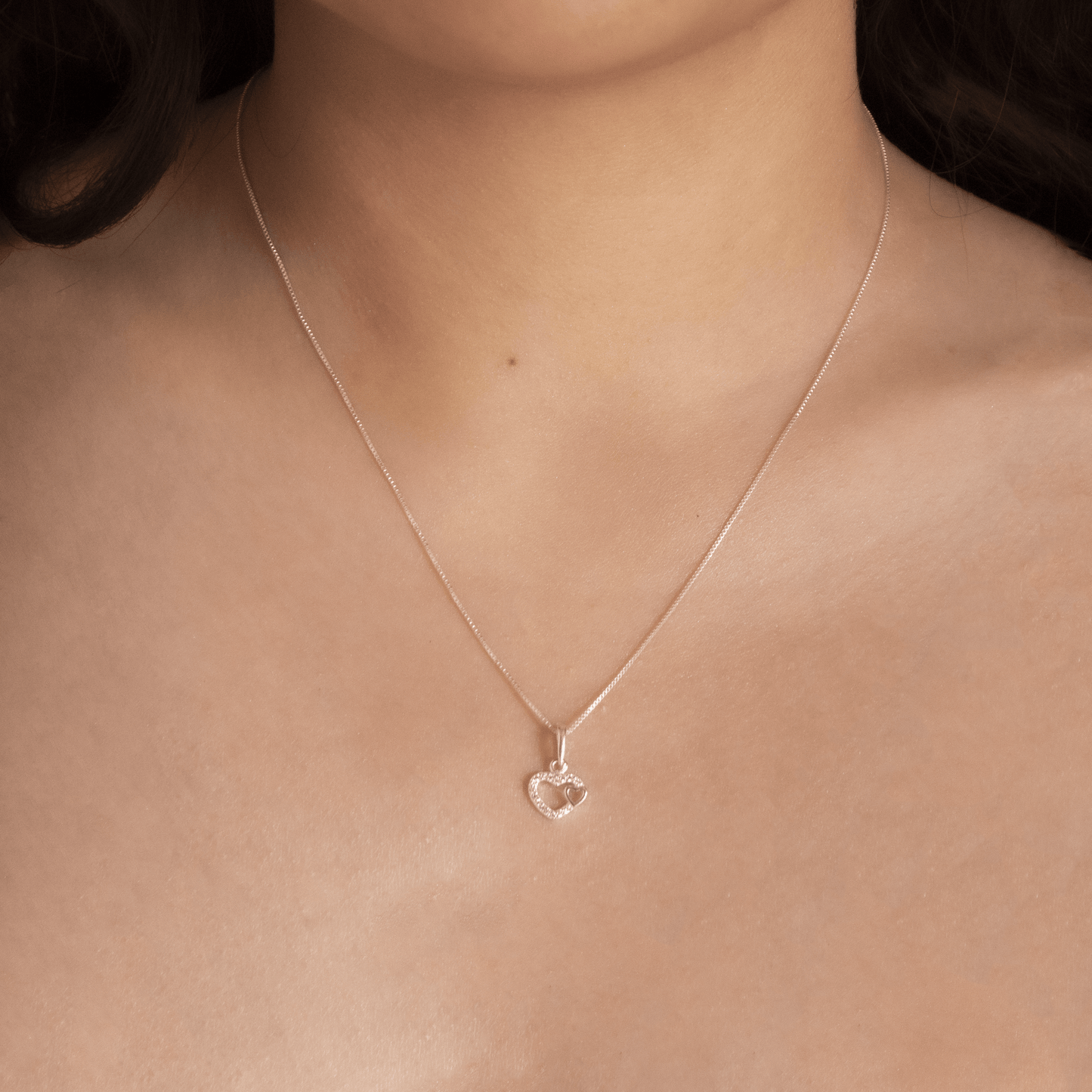 Collar nuestros corazones modelo