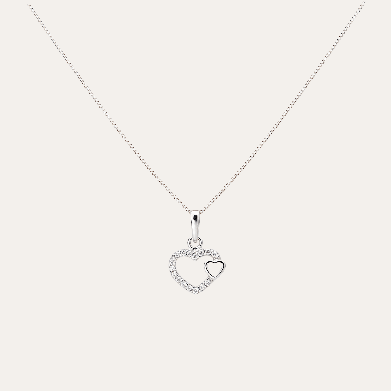 Collar Nuestros Corazones plata925