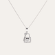 Collar Tesoro de amor plata 925