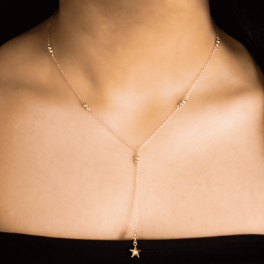 Collar Lluvia de Estrellas modelo