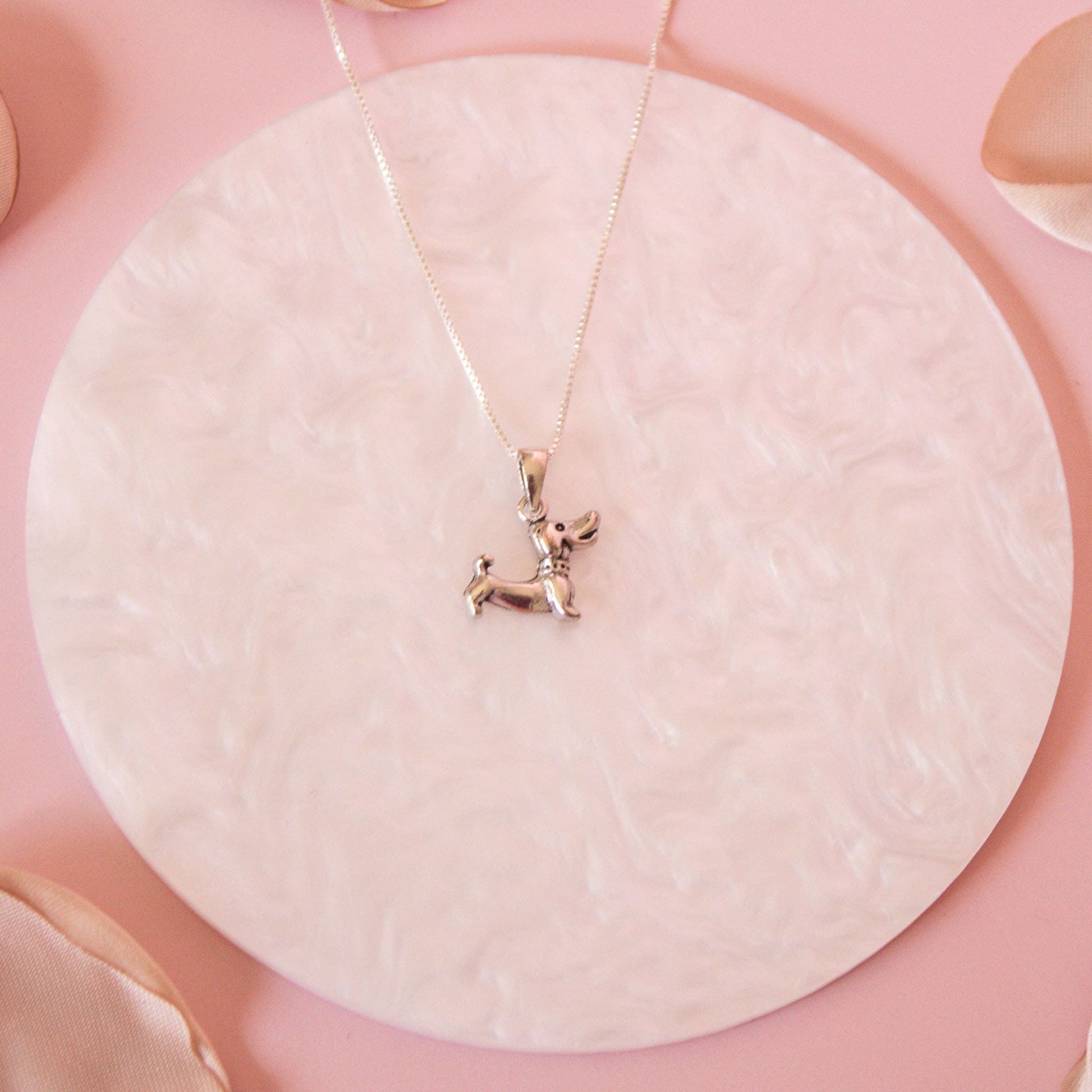 Escenario Collar Perrito Salchicha