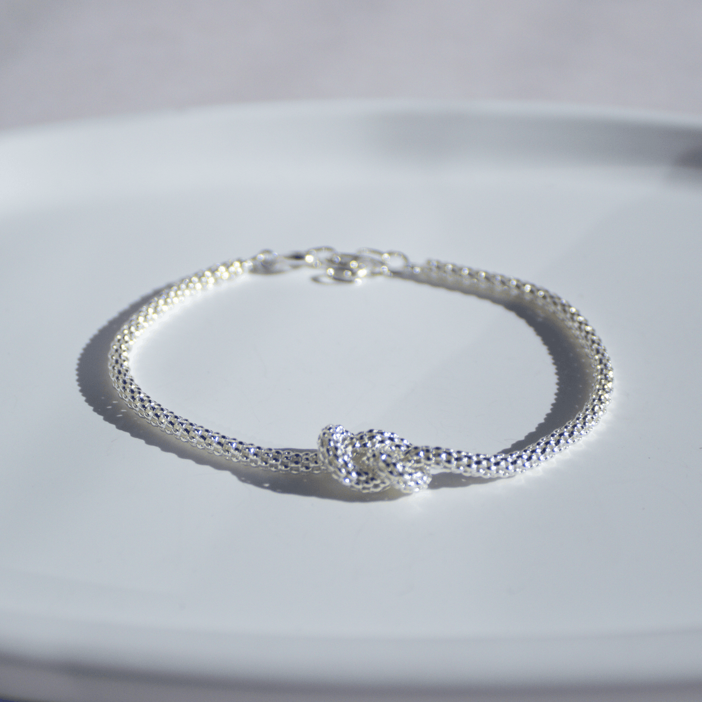 Pulsera 'Nudo Eterno' Plata 925