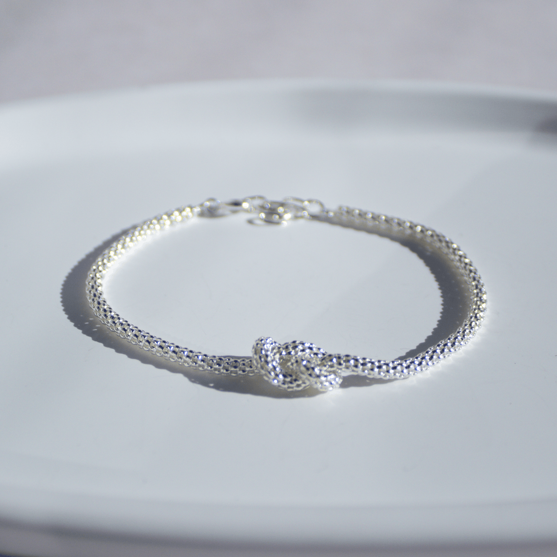Pulsera 'Nudo Eterno' Plata 925
