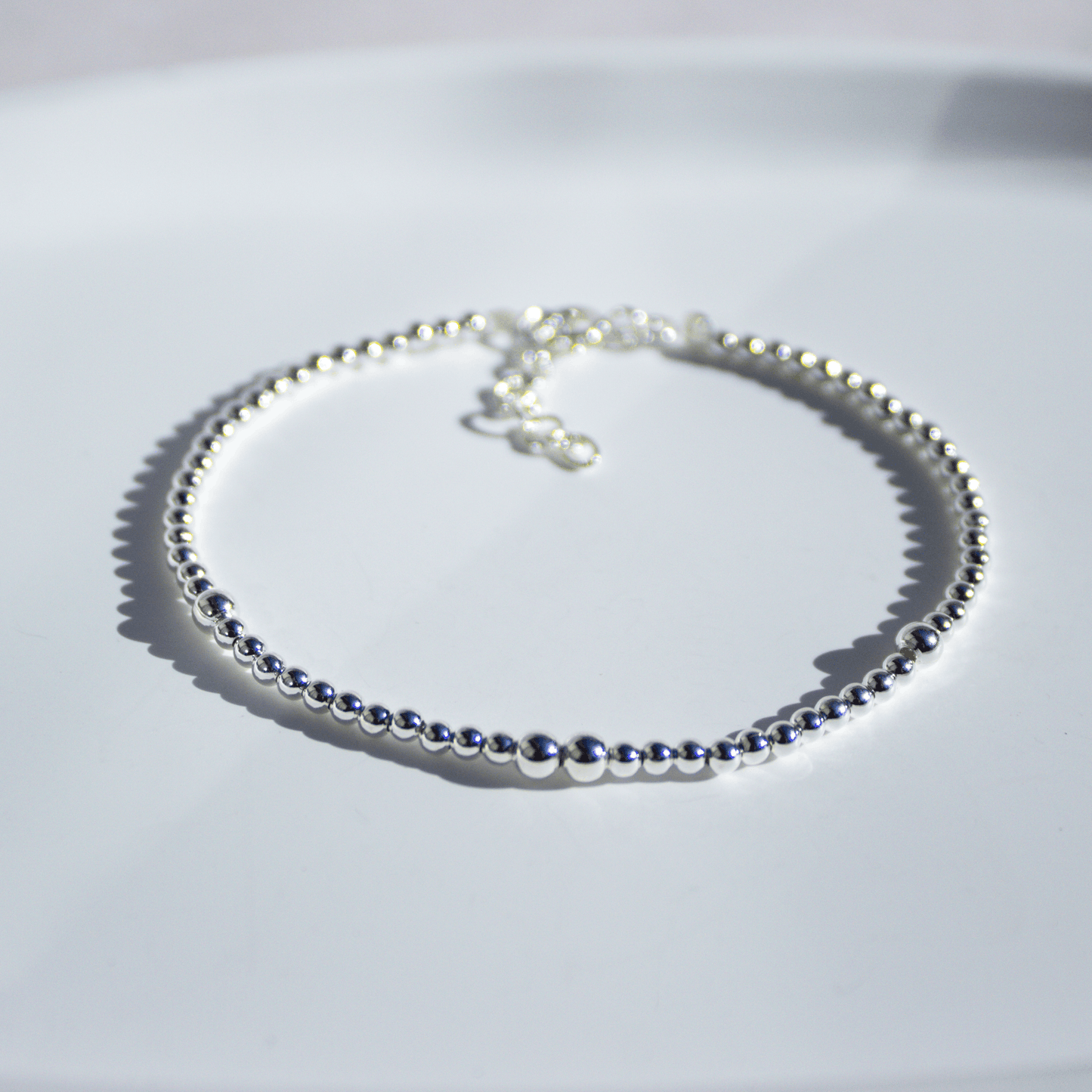 Pulsera 'Esferas Plateadas' Plata 925