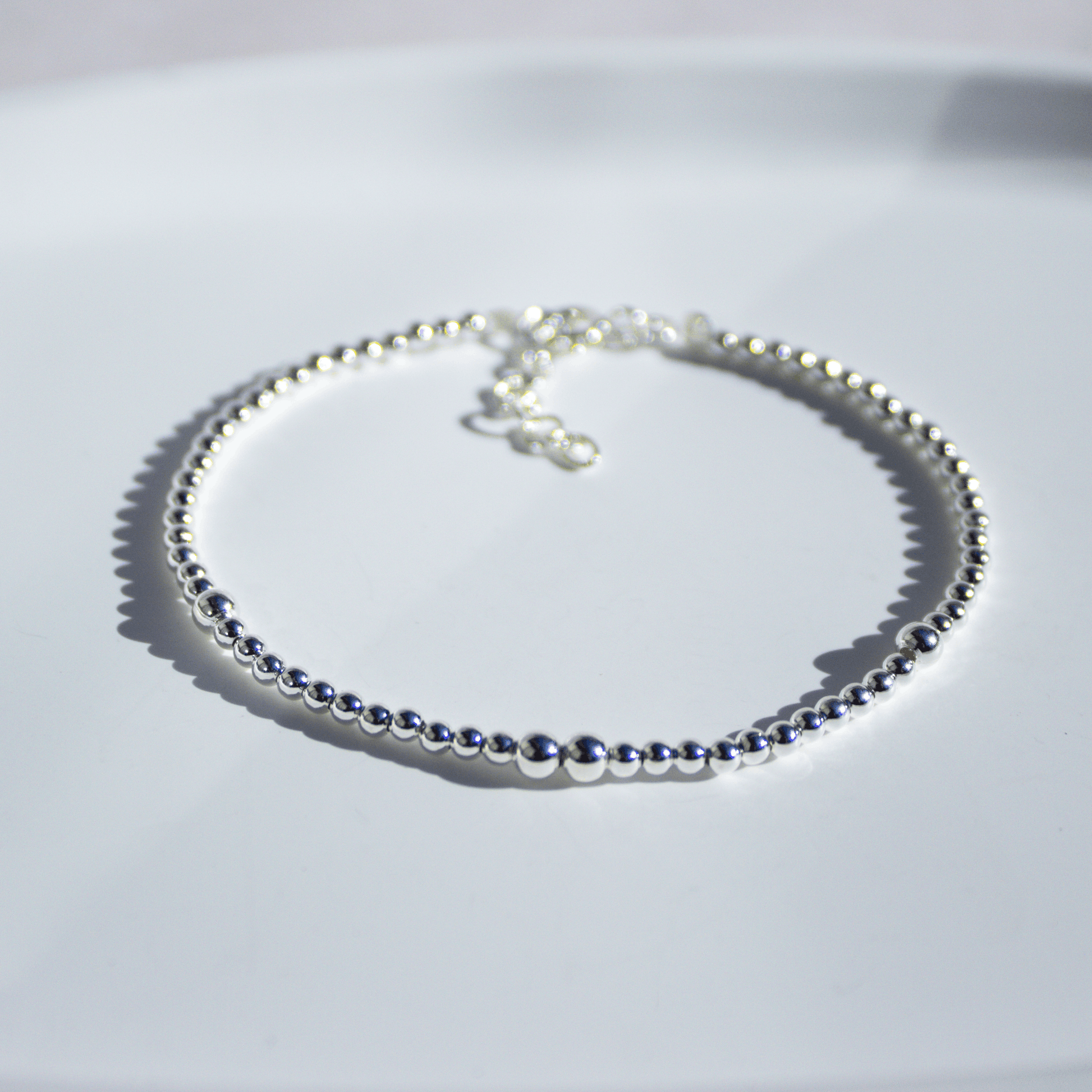 Pulsera 'Esferas Plateadas' Plata 925