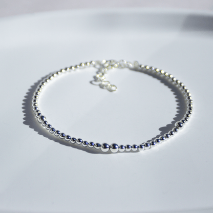 Pulsera 'Esferas Plateadas' Plata 925