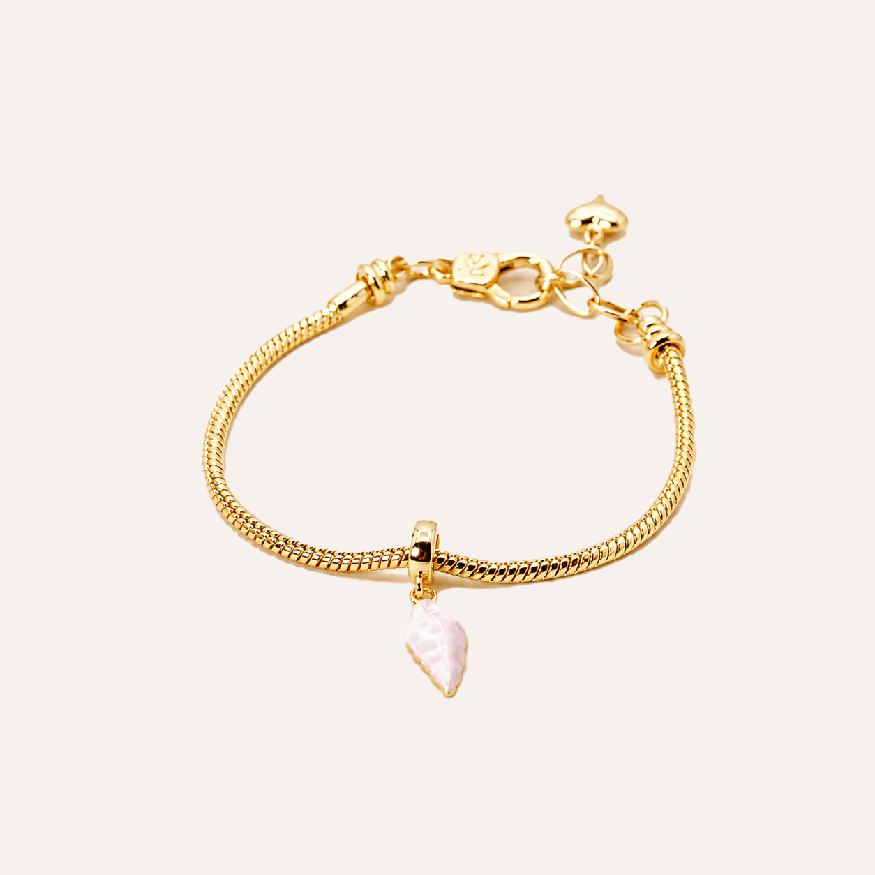 Set 'Pulsera + Charm' Baño en Oro (6 opciones)